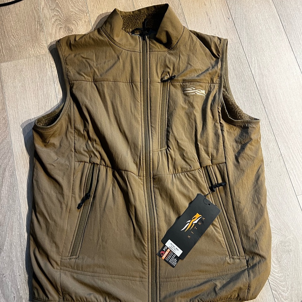 Men's Brown Sleeveless Jacket